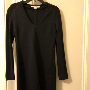Diane von Furstenberg Black Knit Dress Size 6